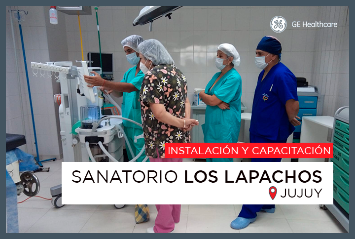 Instalación y capacitación | Sanatorio Los Lapachos