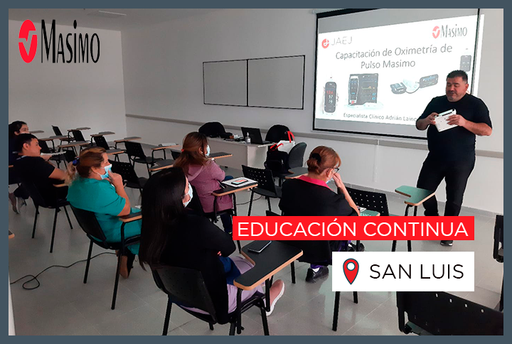 Educación continua | Oximetria Masimo SET en San Luis