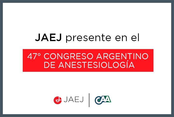 JAEJ presente en el 47° Congreso Argentino de Anestesia