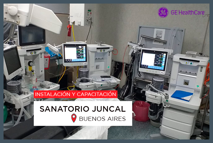Instalación y capacitación Sanatorio Juncal