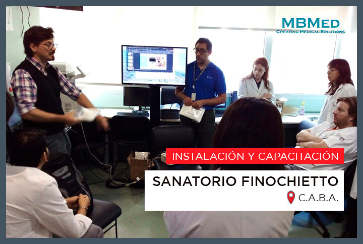 Instalación y capacitación MBMed Fluxmed | Sanatorio Finochietto
