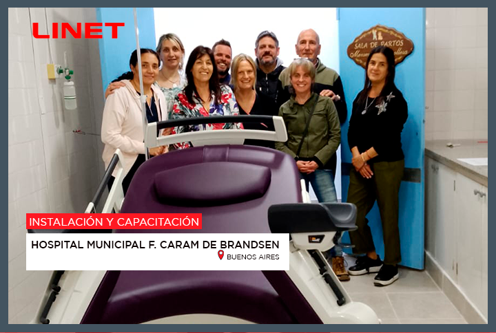 Instalación y capacitación | Hospital Municipal F. Caram de Brandsen