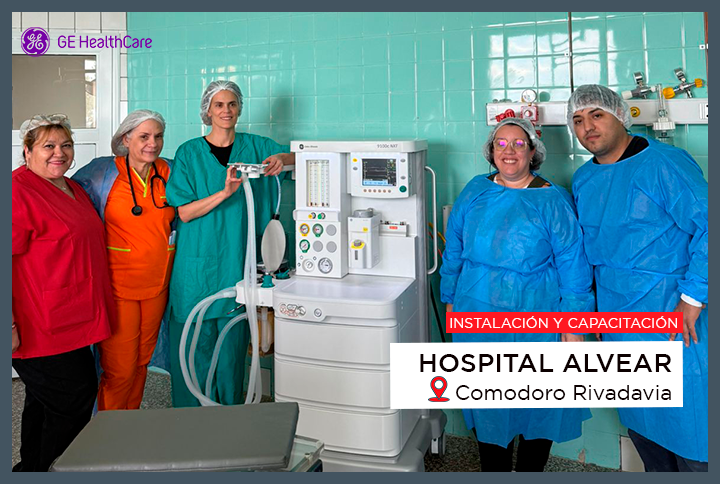 Instalación y  capacitación | Hospital Alvear, Comodoro Rivadavia | GE Healthcare