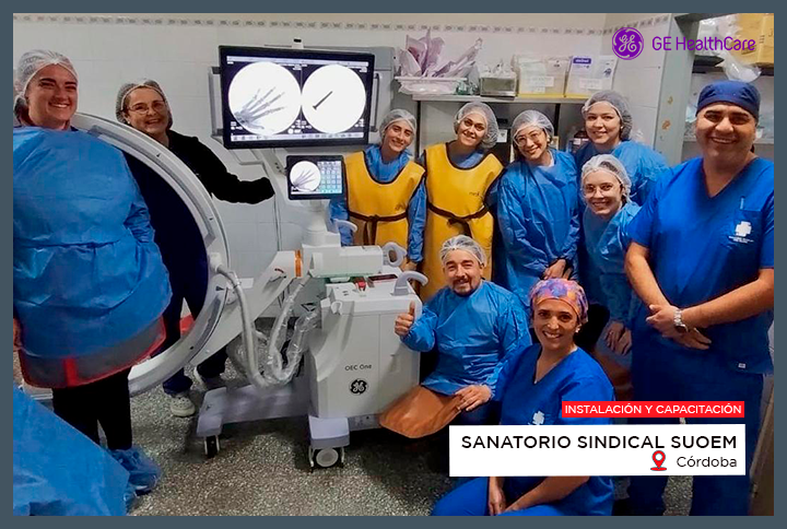Instalación y capacitación | Sanatorio Sindical SUOEM – Córdoba