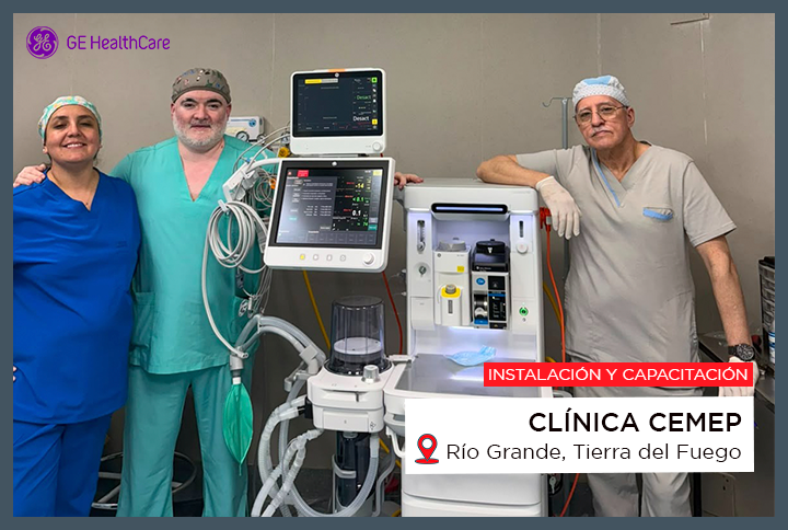 Instalación y capacitación | Clínica CEMEP, Tierra del Fuego