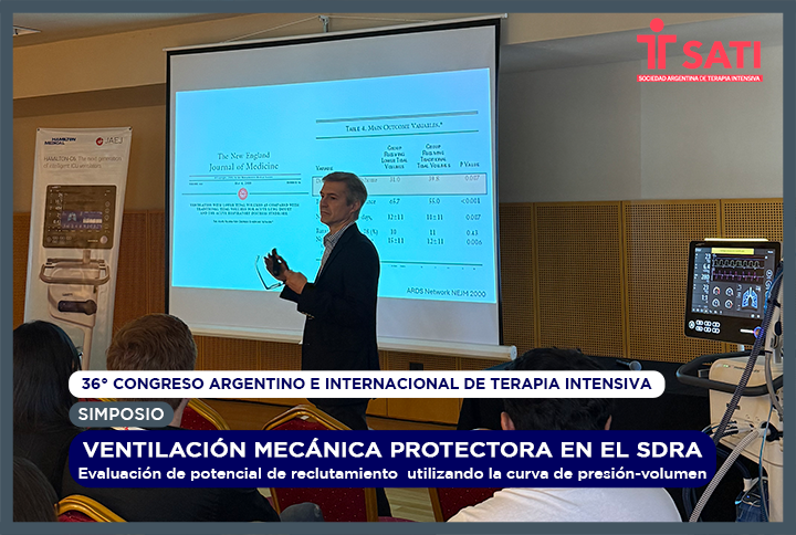 SIMPOSIO: VENTILACIÓN MECÁNICA PROTECTORA EN EL SDRA